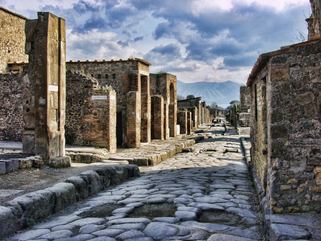 A street in Pompeii