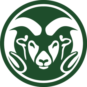 Ram Head Logo Green and White