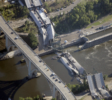 collapsed bridge