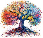 colorful tree